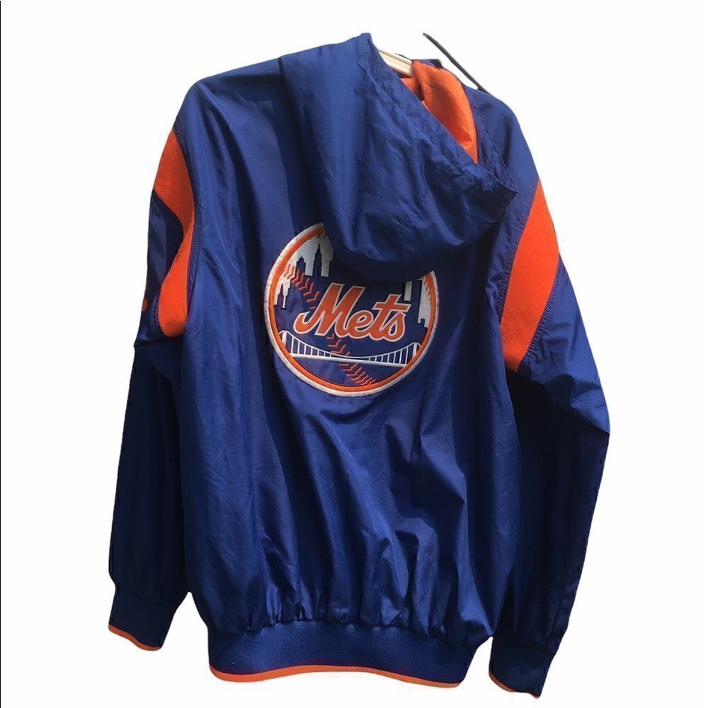 NY Mets Vintage Zip Up Jacket - Picture 6 of 6
